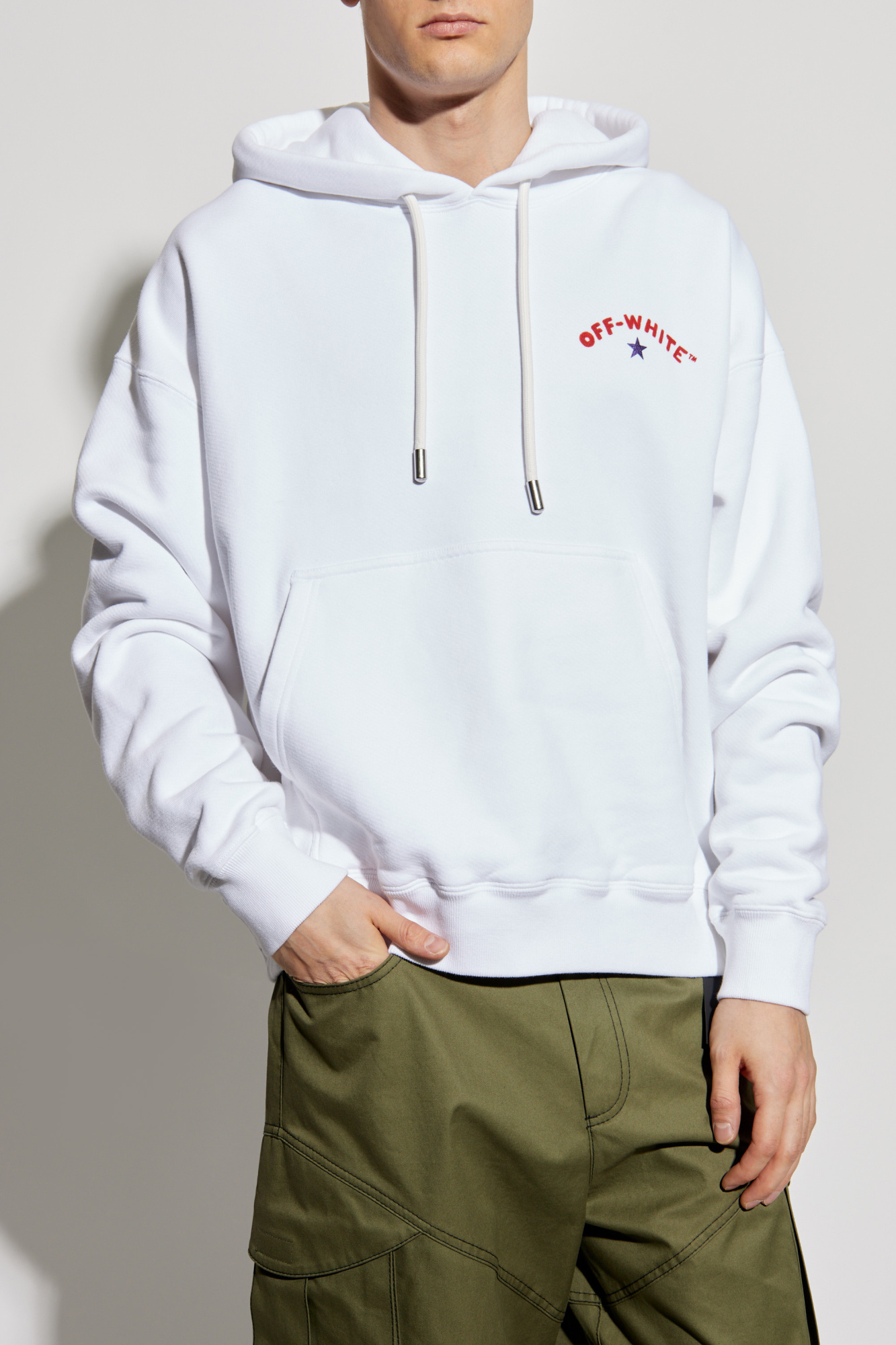 White Sweatshirt with logo Off-White - Vitkac Italy